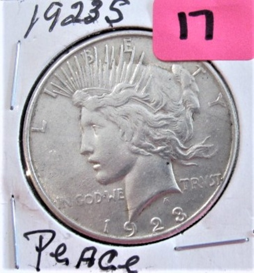 1923-S Peace Dollar