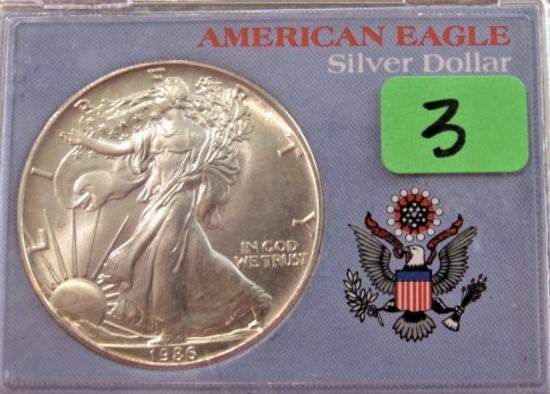 1986 American Eagle Silver Dollar