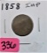 1858 Indian Head Cent