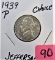 1939-P Jefferson Nickel