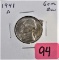 1941-D Jefferson Nickel