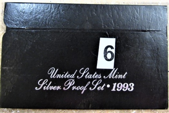 1993 Silver Proof Set