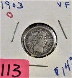 1903-O Barber Dime