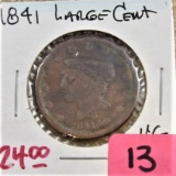 1841 Large Cent