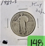 1927-S Standing Liberty Quarter