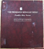 Thomas Medallic Bible-Franklin Mint Version Bronze