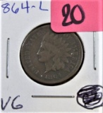 1864-L Indian Head Cent