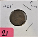 1865 Indian Head Cent