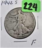 1942-S Walking Liberty Half