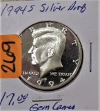 1994-S Silver Proof Kennedy Half