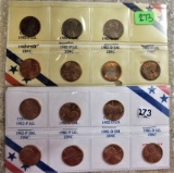 (2) 1982 Lincoln Cents - 7 Variety Sets