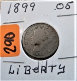 1899 Liberty Head V Nickel