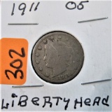 1911 Liberty Head V Nickel