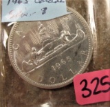 1965 Canada Silver Dollar