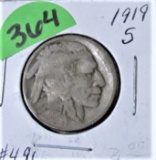 1919-S Buffalo Nickel