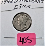 1942-D Mercury Dime