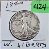 1943 Walking Liberty Half