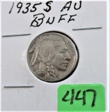 1935-S Buffalo Nickel