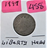1897 Liberty Head V Nickel