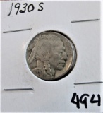 1930-S Buffalo Nickel