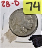 1928-D Buffalo Nickel
