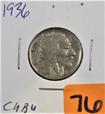 1936 Buffalo Nickel