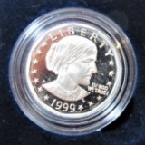 1999-P Susan B Anthony Proof Dollar in OMP