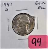 1941-D Jefferson Nickel