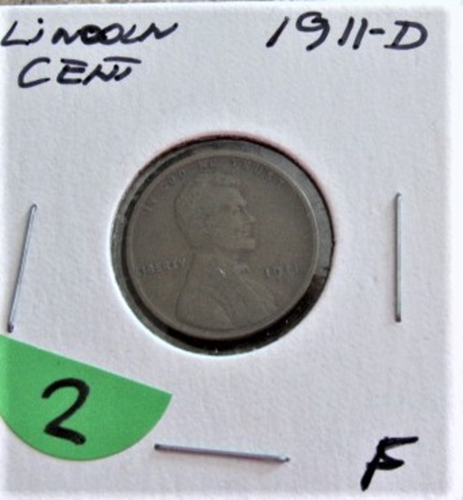 1911-D Lincoln Cent