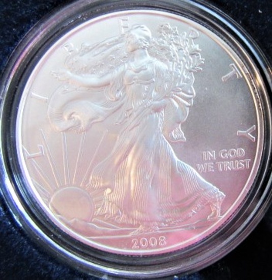 2008 American Eagle Silver Uncirculatedd