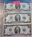 (2) 1976, 2003 $2 Notes