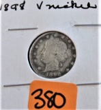 1898 V Nickel