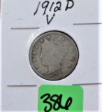 1912-P V Nickel