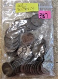 42 Wheat Cents