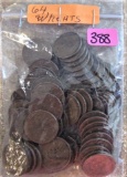 64 Wheat Cents