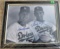 Koufax/Drysdale Signed Photo 8x10 Matted Display
