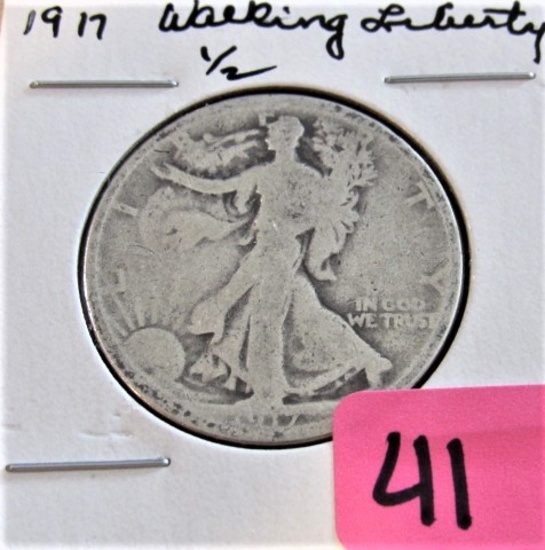 1917 Walking Liberty Half