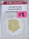 Donald Trump Graded Coin