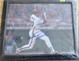 Mike Schmidt Signed Photo 8x10 Matted Display