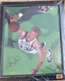 Larry Bird Signed Photo 8x10 Matted Display