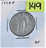 1928-D Quarter Dollar