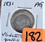 1831 Detailed Graffiti Coin