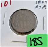 1864 Large Cent