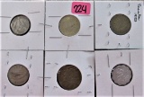 6 Misc Coins