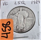 1929 Quarter Dollar