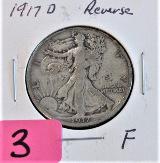 1917-D Walking Liberty Half