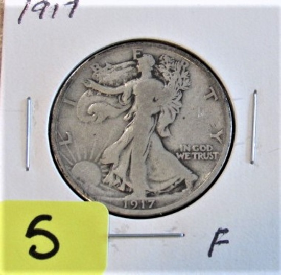 1917 Walking Liberty Half