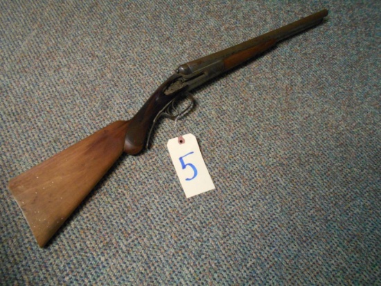 Remington Double Barrel Shotgun- Missing Parts