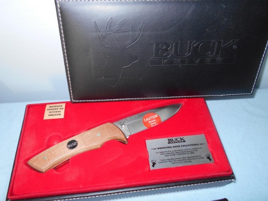 Buck White Tail Deer Collectible Knife