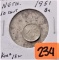 1951 Nederland 10 Cents